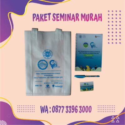 Harga Souvenir Seminar Custom Bogor